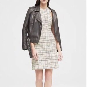Banana Republic Tweed Cross Front Dress